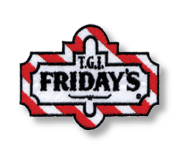 T.G.I. Friday's embroidery by Crittenden Creative, Inc. (CCI) San Diego