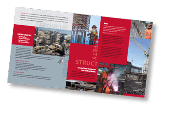 Pacific Coast Steel brochure by Crittenden Creative, Inc. (CCI) San Diego